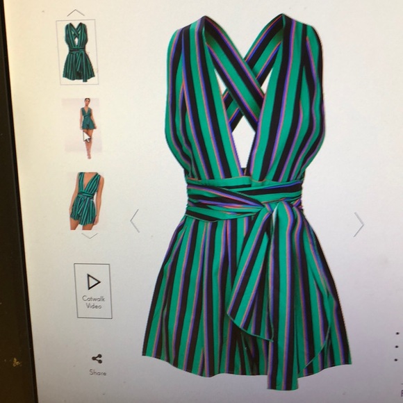 Green romper - Picture 4 of 4